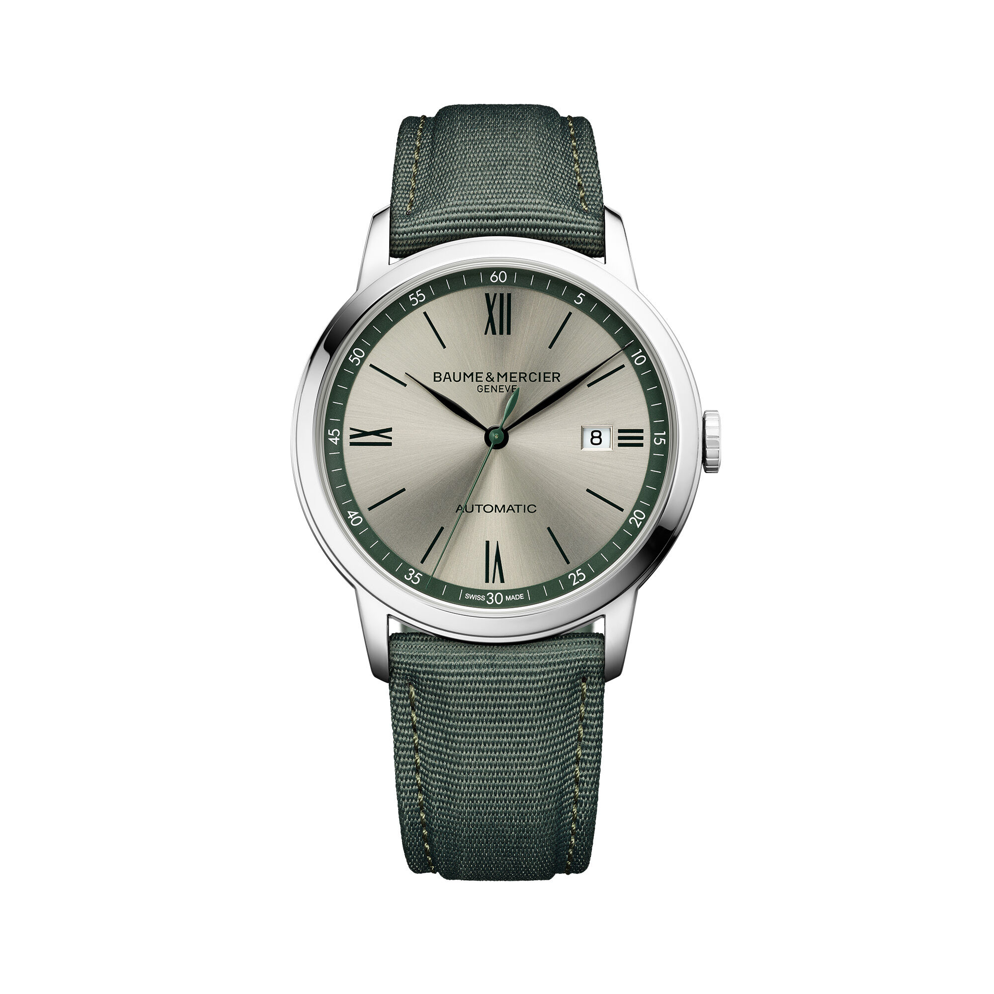 Baume Mercier Men s Watch Classima Automatic Stainless Steel